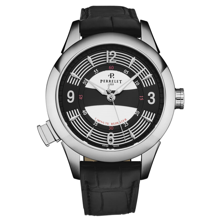 Perrelet Maestro Automatic Black Dial Men's Watch A1038/1