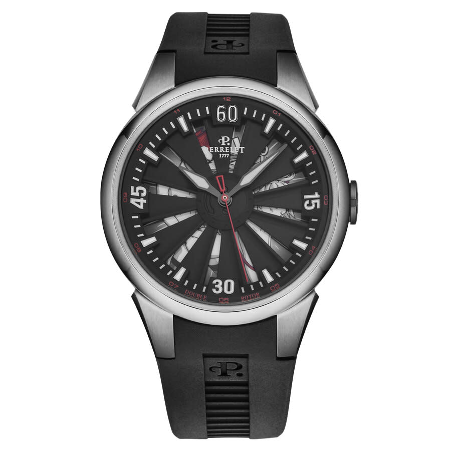 Perrelet Turbine Black Dial Men's Watch A4020/3