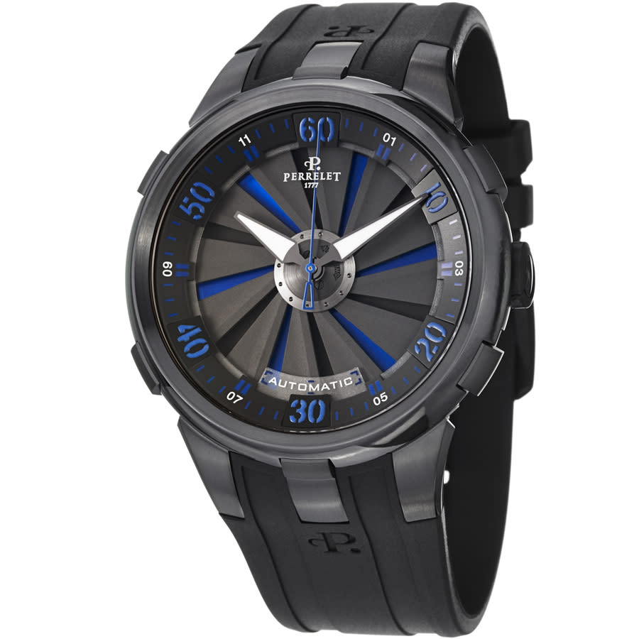 Perrelet Turbine Xl Automatic Blue Dial Men's Watch A1051/5