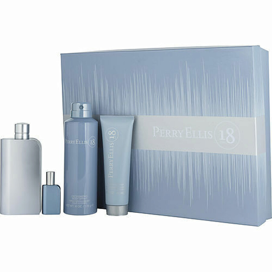 Perry Ellis Men's 18 Men Gift Set Fragrances 844061014411