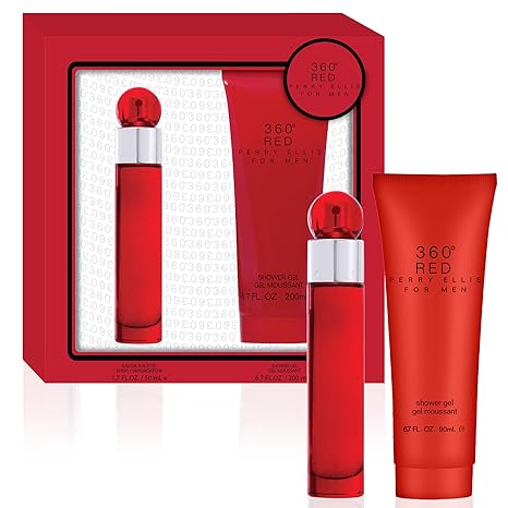 Perry Ellis Men's 360 Red For Men 2pcs EDT Gift Set Fragrances
