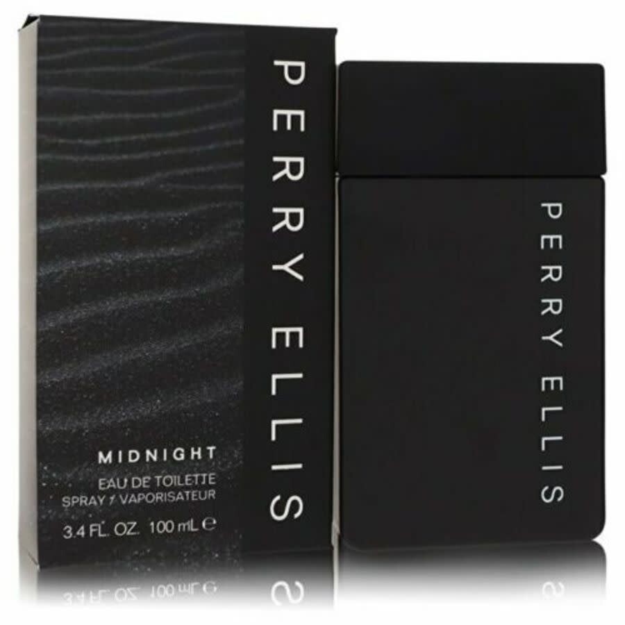 Shop Perry Ellis Men's Midnight Edt Spray 3.4 oz Fragrances 844061014190 In N/a