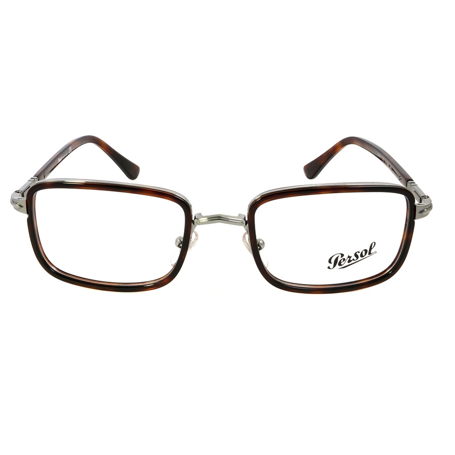 Persol Demo Rectangular Men's Eyeglasses PO2473V 513 51 8056597312936