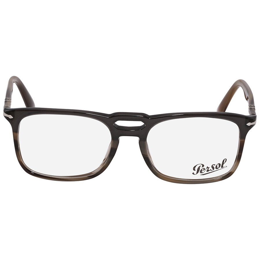 Persol Demo Square Men's Eyeglasses PO3277V 1135 52 8056597540056