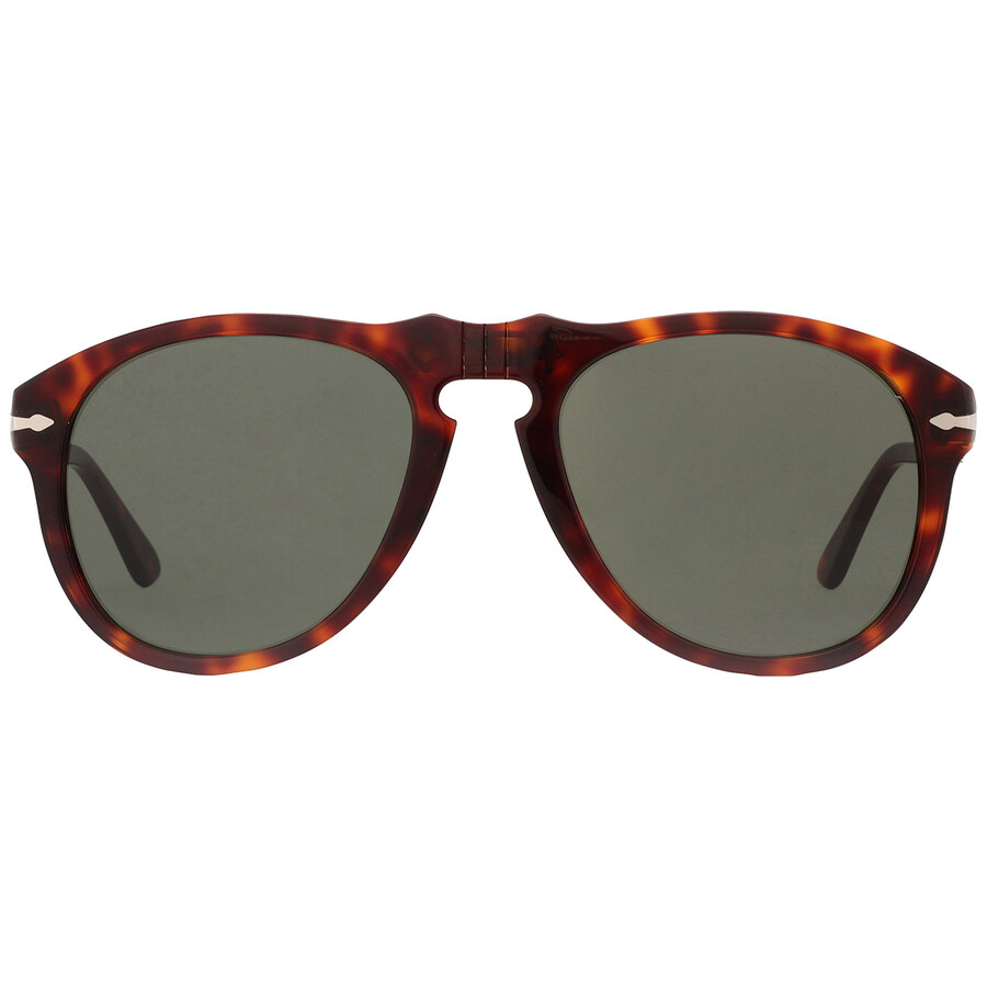 Persol Green Pilot Men's Sunglasses Po0649 24/31 54