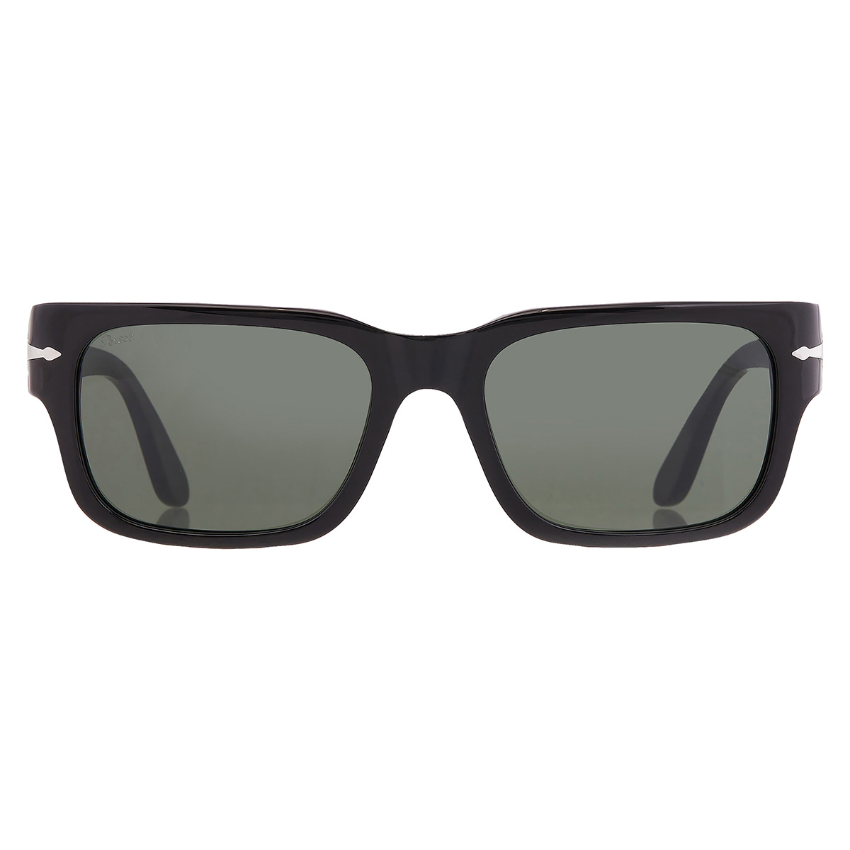 Persol Green Rectangular Men's Sunglasses PO3315S 95/31 55