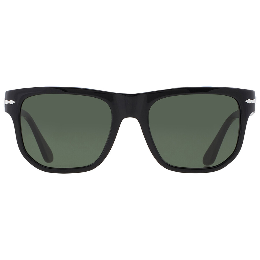 Persol Green Square Unisex Sunglasses Po3306s 95/31 55