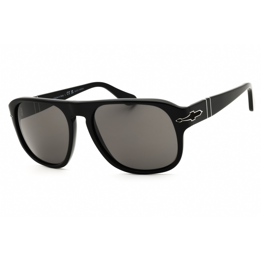Persol Men's Black Oval Sunglasses 0po3310 In ["black"]