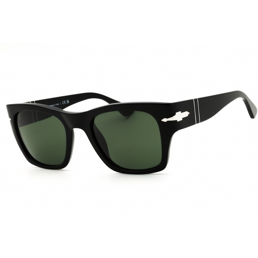 Persol Men's Black Rectangular Sunglasses Po3384s In ["black"]