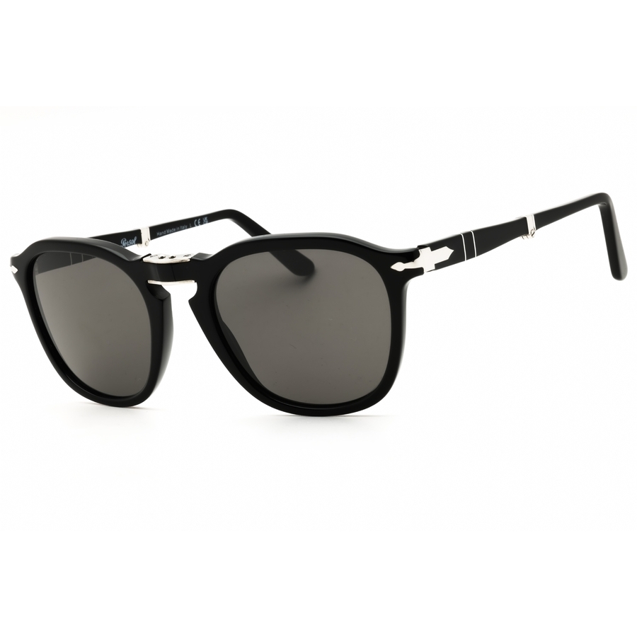 Persol Men's Black Round Sunglasses Po3345s In ["black"]