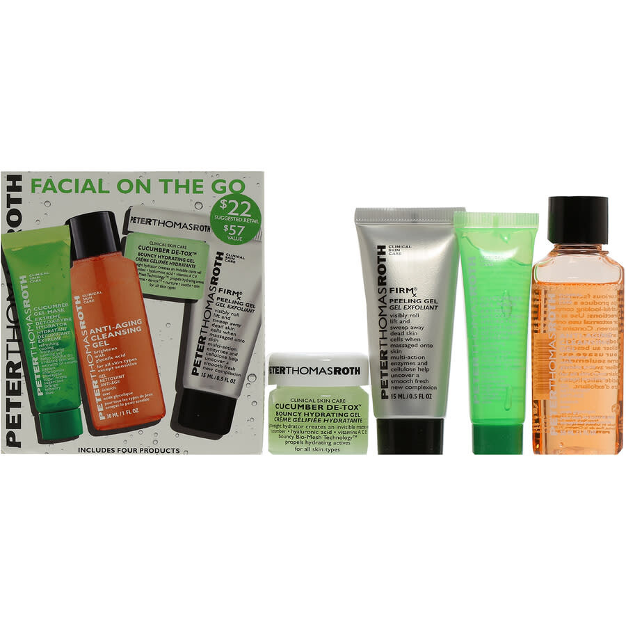 Peter Thomas Roth Ladies Facial On The Go Gift Set Skin Care 670367005316
