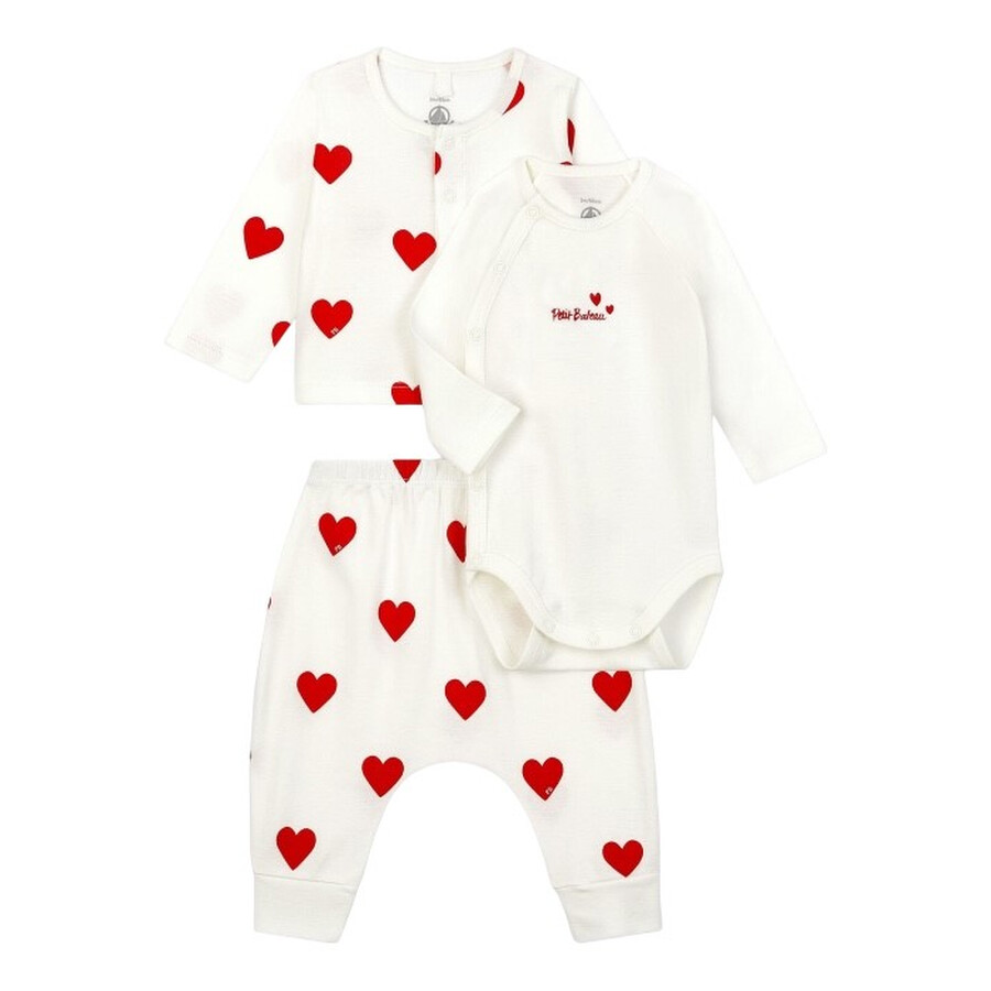 Petit Bateau Baby-Mädchen 2-teiliges Set - Französische Qualitätsmode