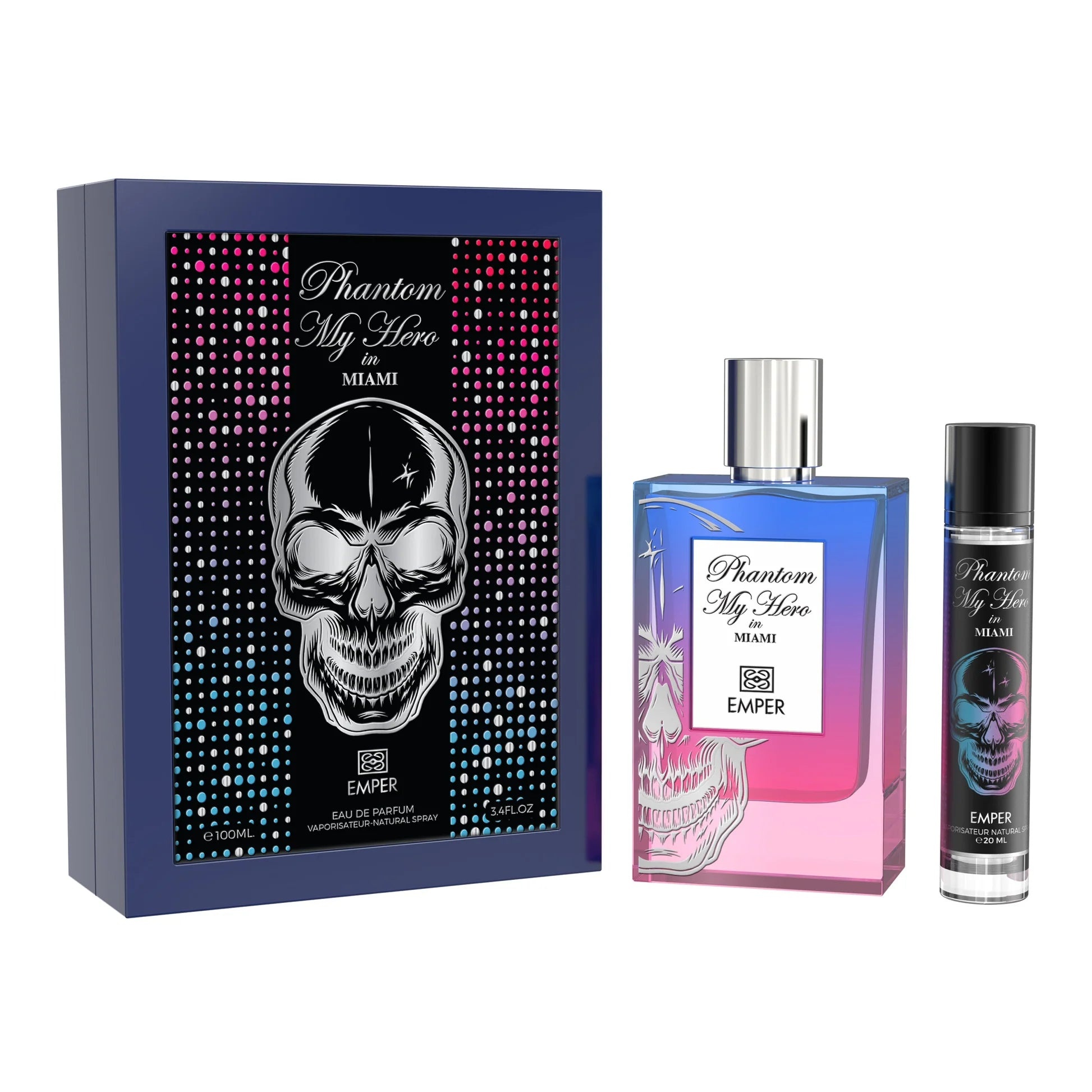 Emper Men's Phantom My Hero In Miami EDP Spray 3.4 oz Fragrances