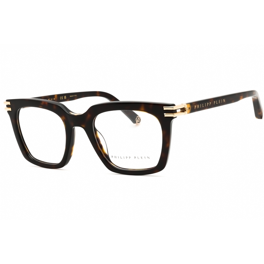 Philipp Plein Men's Brown Rectangular Eyeglass Frames Vpp115m