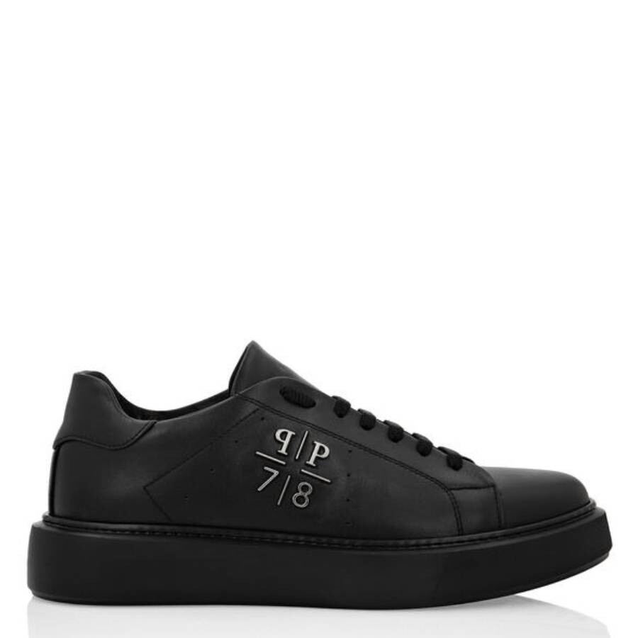 Philipp Plein PP78 Nappa Leather Lo-Top Sneakers , Brand