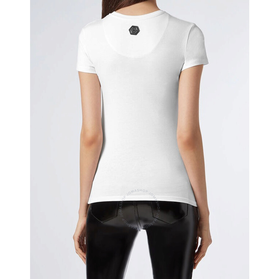 Philipp Plein Statement Print Cotton Jersey T-shirt