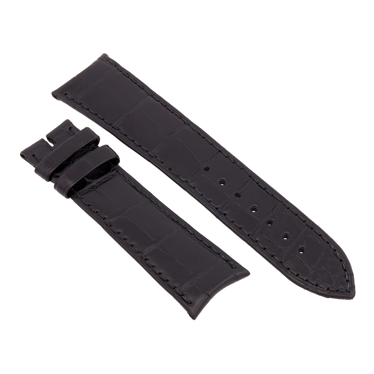 Piaget 22 mm Alligator Leather Watch Band MXE06K62