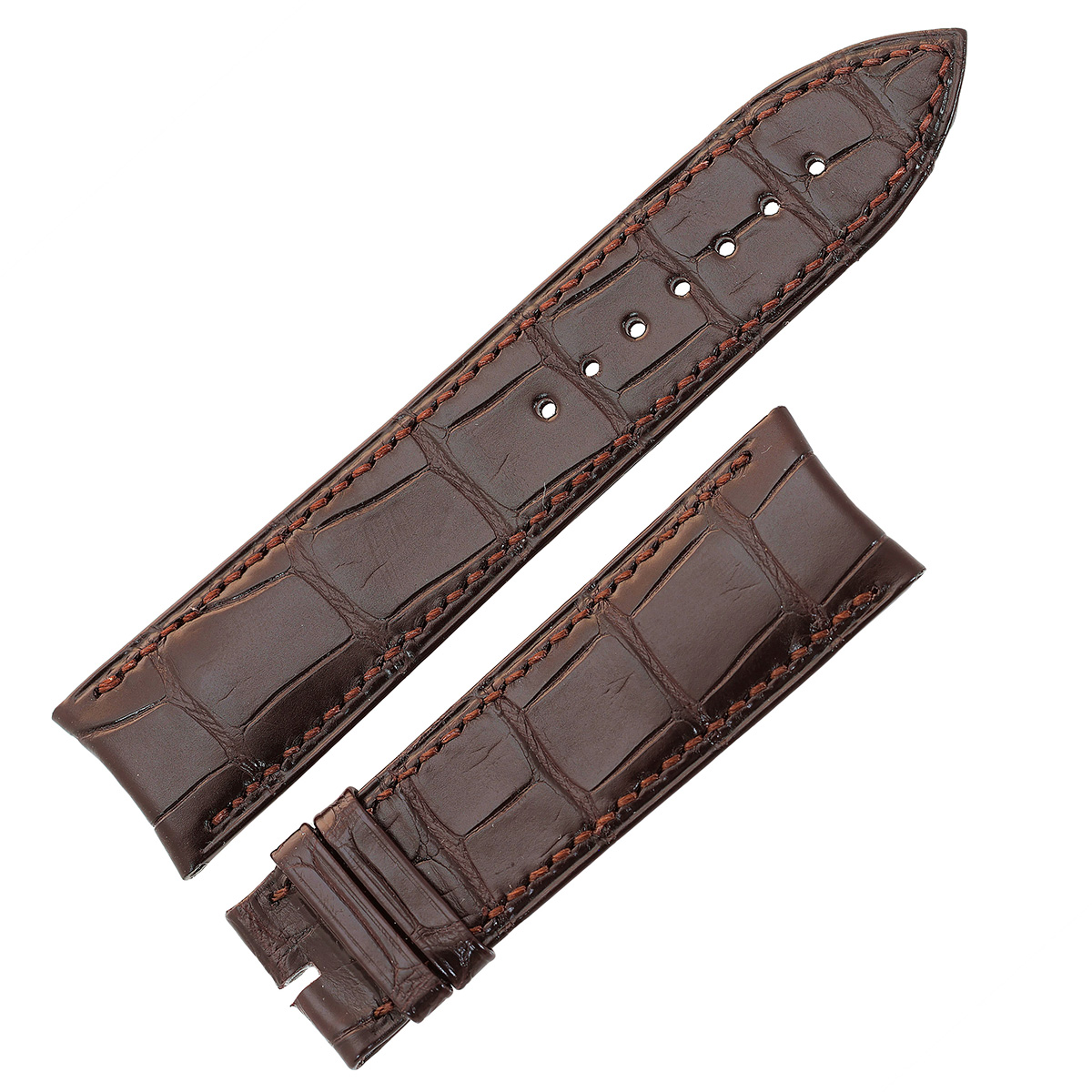 Piaget 22 mm Alligator Leather Watch Band MXE06K71