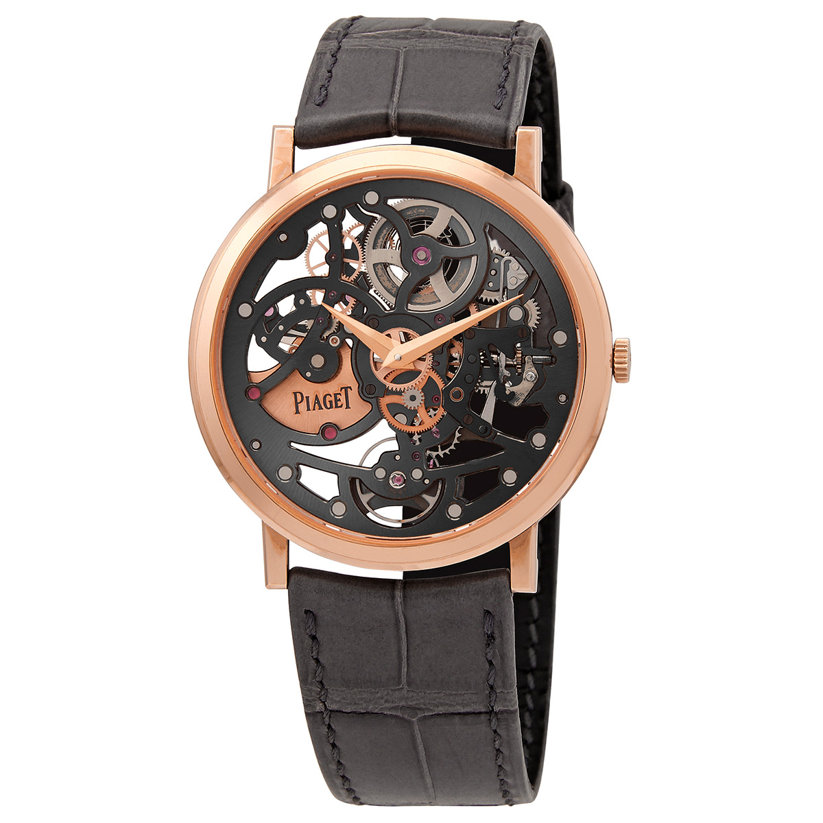 Piaget Altiplano Automatic Skeleton Dial Men's Watch G0A38132