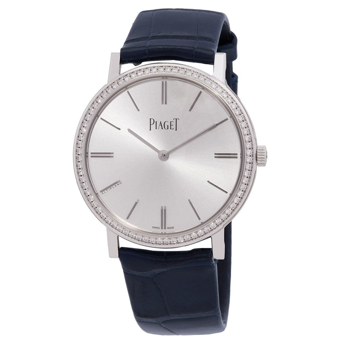 Piaget Altiplano Ultra-thin Automatic Diamond Silver Dial Watch G0a45407