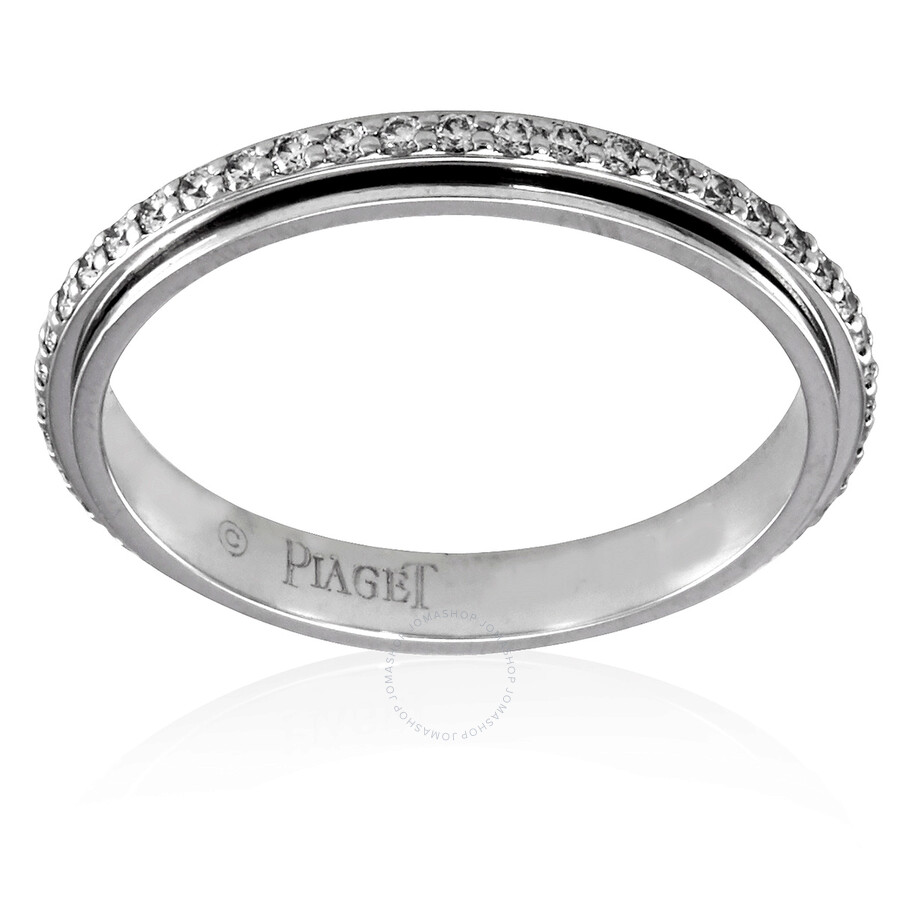 Shop Piaget Ladies White Gold Possession Wedding Ring In Gold / Gold Tone / White