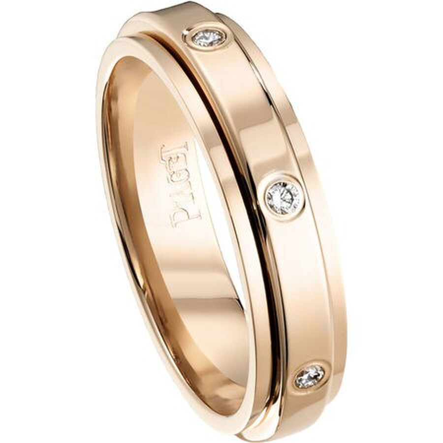 Piaget Possession 18k Rose Gold .13 Ct Rose Gold Diamond Ring