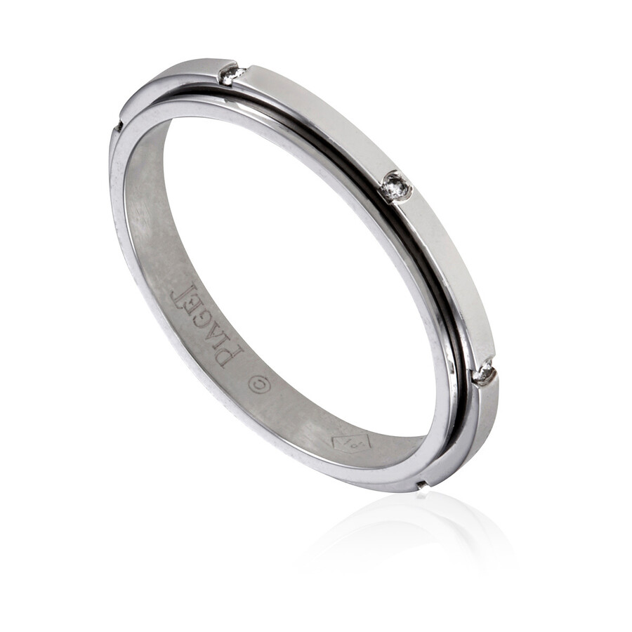 Piaget Possession 18k White Gold .06 Ct  Diamond Ring
