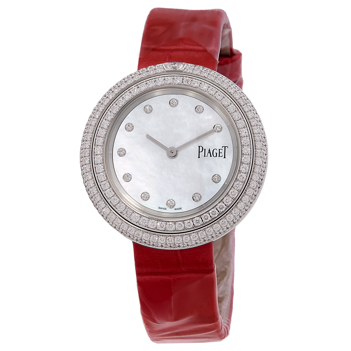 Piaget Possession Quartz Diamond Mother of Pearl Dial Ladies Watch G0A46095