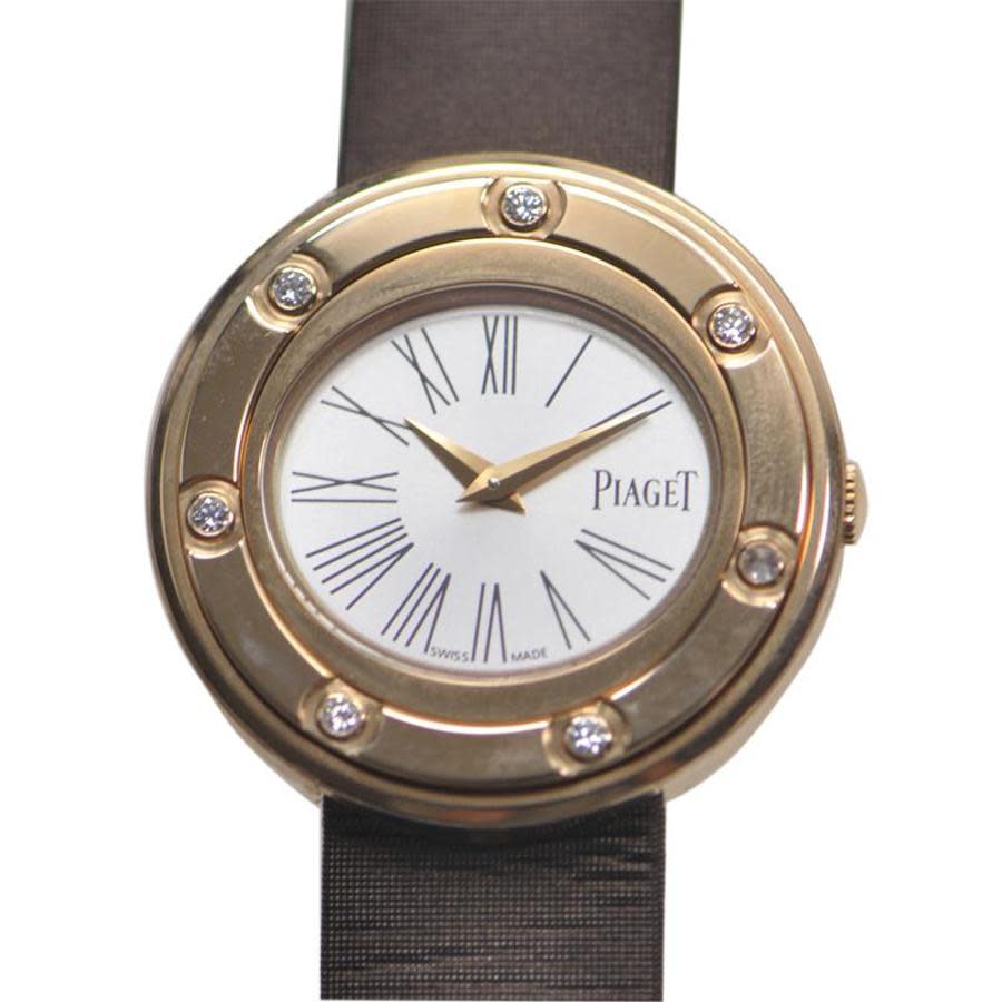 Piaget Possession Silver Dial 18 Carat Rose Gold Ladies Watch G0A35086