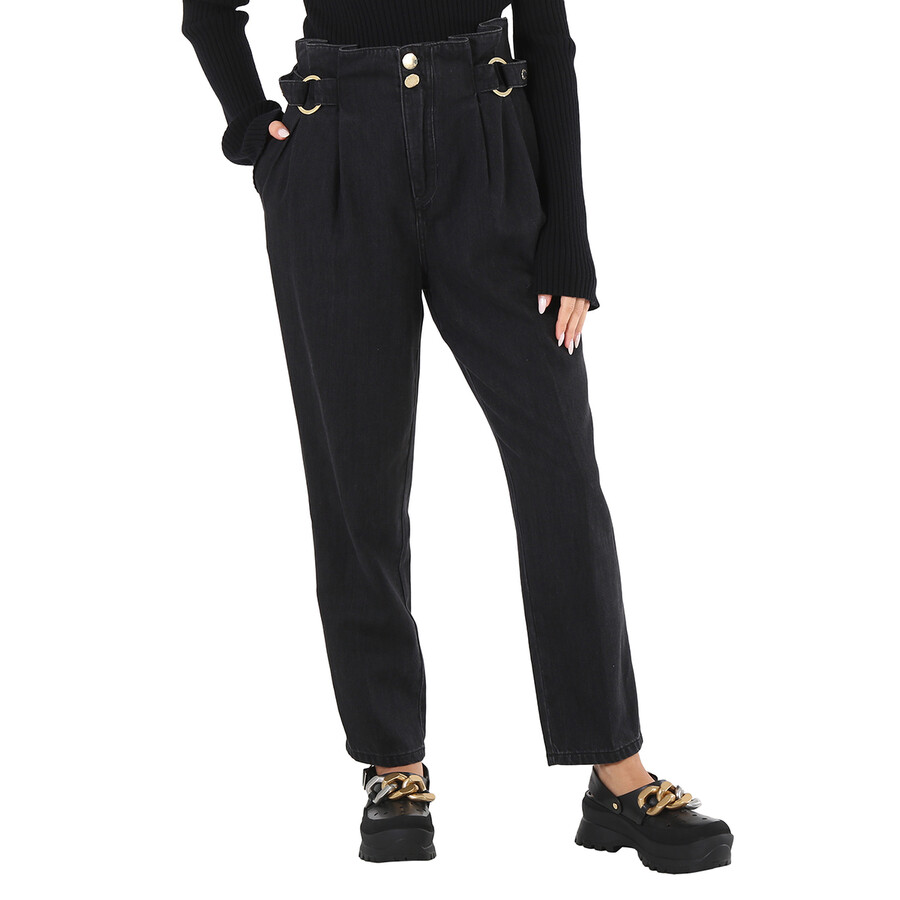 Black Cara High Waist Jeans, Waist Size 27