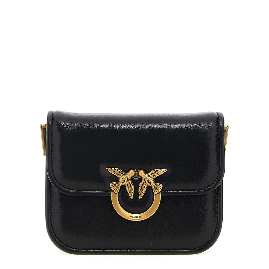 Pinko Love Bag Box Shoulder Bag In Black