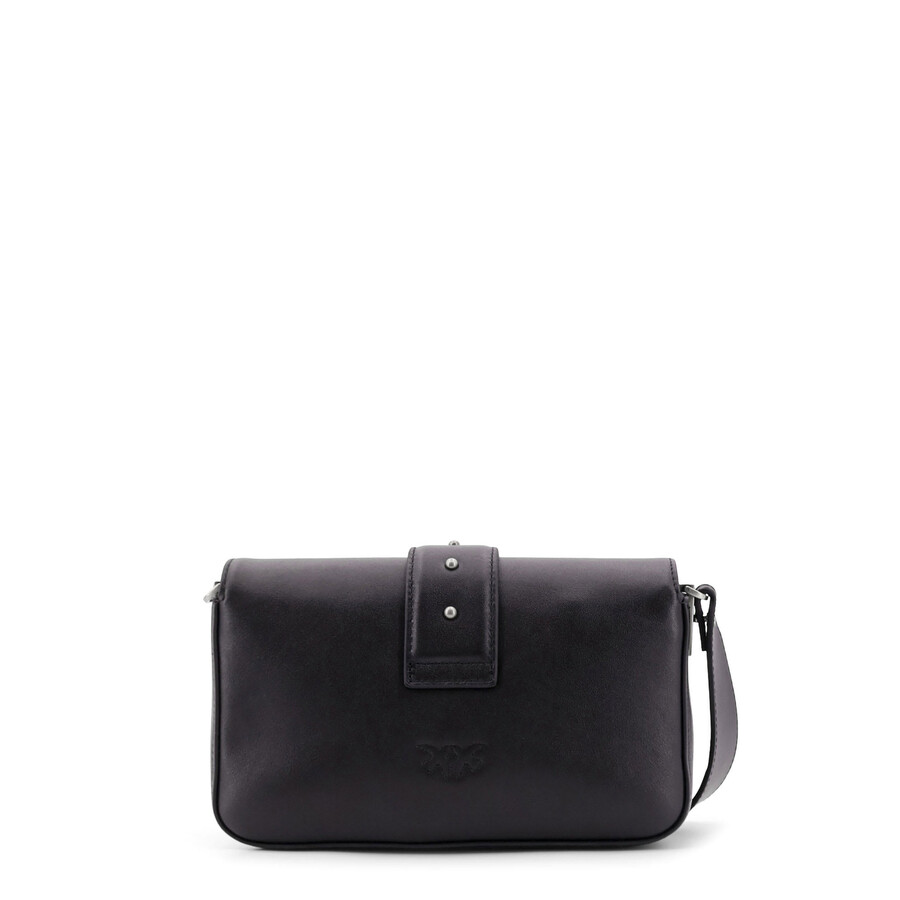 Pinko Love One Mini Crossbody Bag In Black