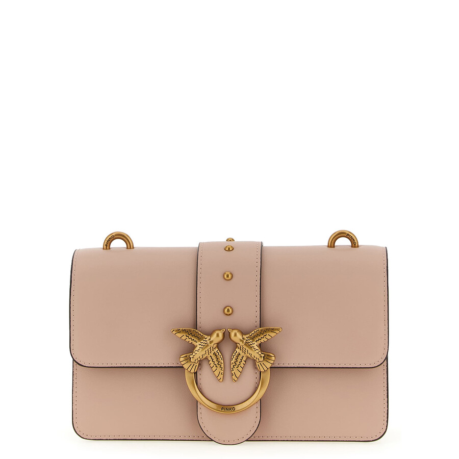 Pinko Love One Mini Crossbody Bag In Pink