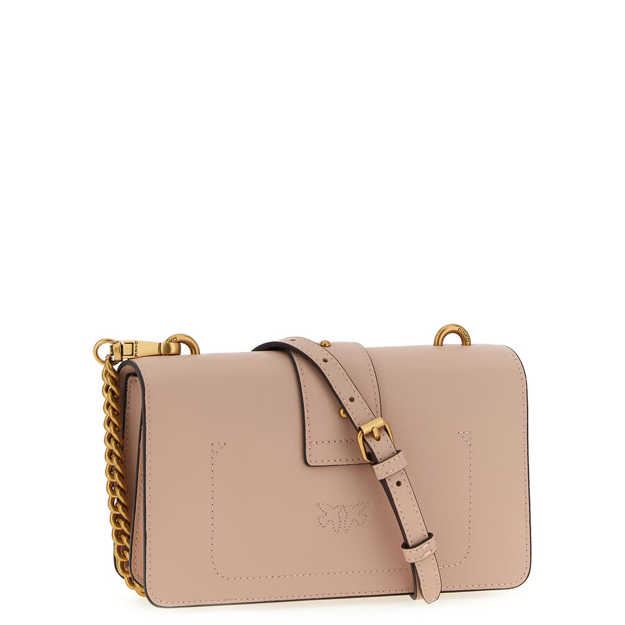 Pinko Love One Mini Crossbody Bag In Pink