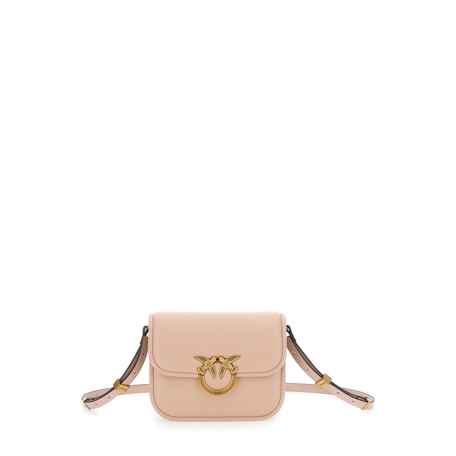 Pinko Love Shoulder Bag In Pink