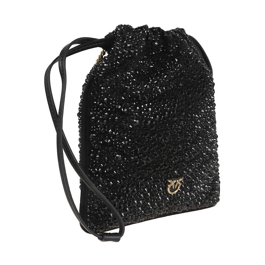 Pinko Slouchy Coulisse Baby Full Strap Bag In Multi