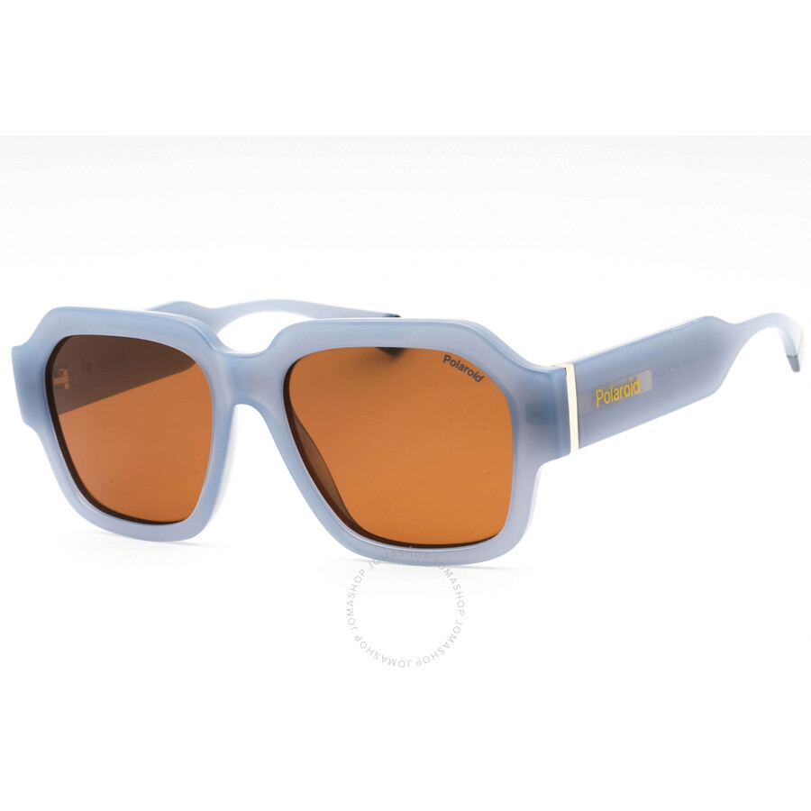 Polaroid Copper Square Unisex Sunglasses Pld 6212/s/x 0mvu/he 54