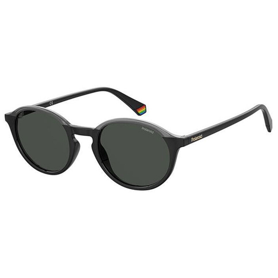 Polaroid Core Grey Oval Unisex Sunglasses PLD 6125/S 008A/M9 50