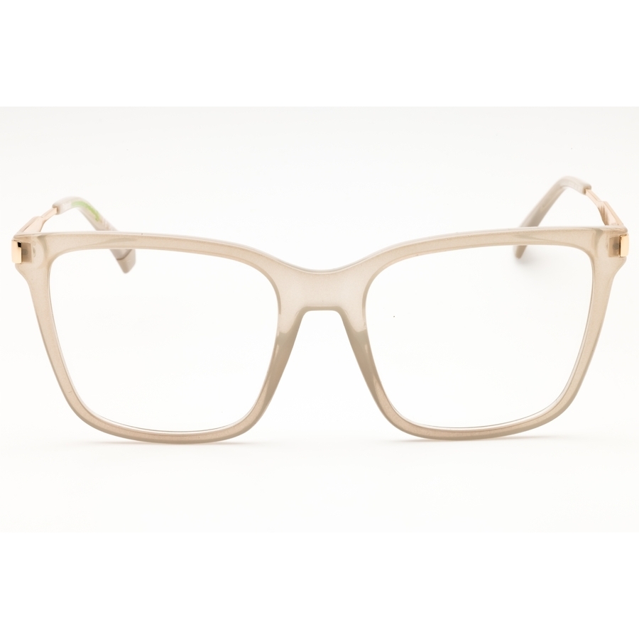 Polaroid Core Ladies Beige Rectangular Eyeglass Frames Pldd528