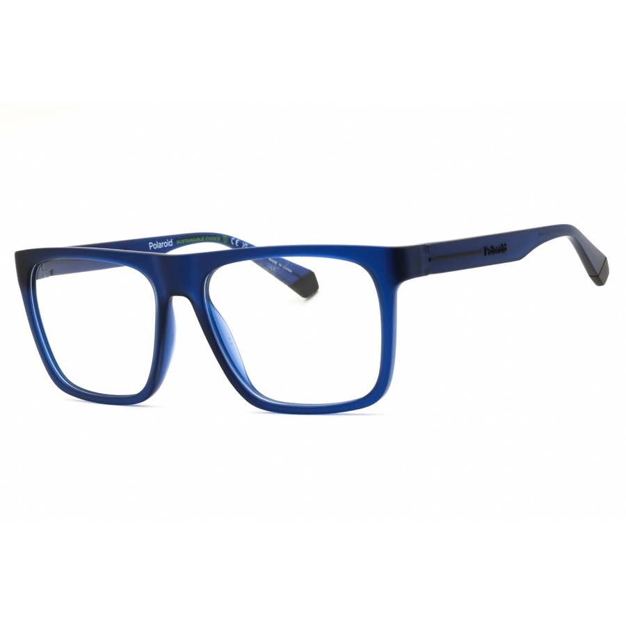 Polaroid Core Unisex Blue Rectangular Eyeglass Frames Pldd533