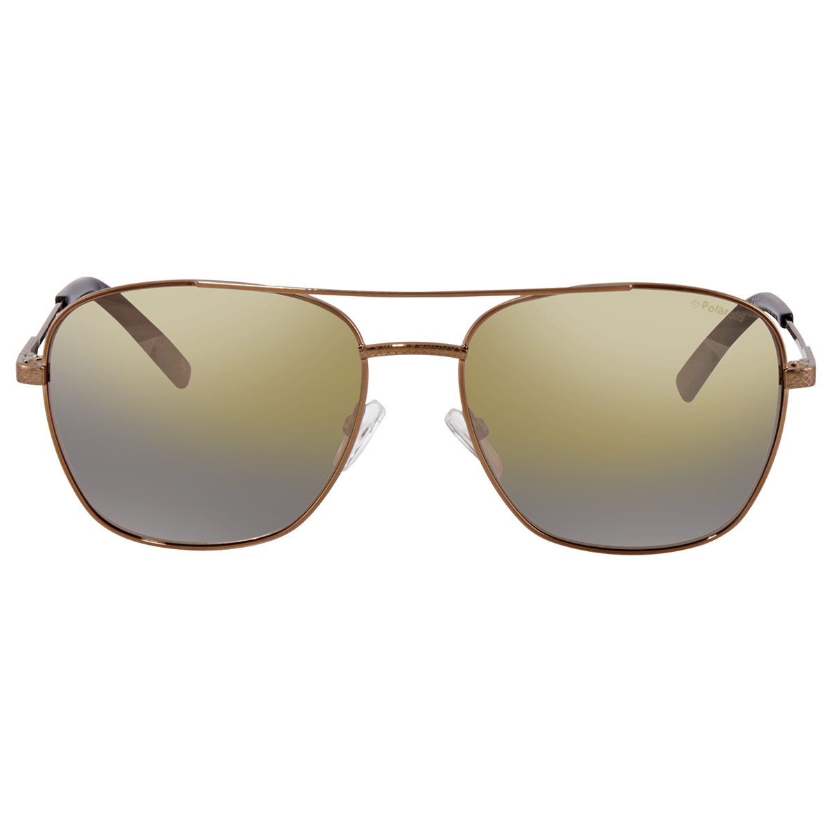 Polaroid Gold Metal Sunglasses
