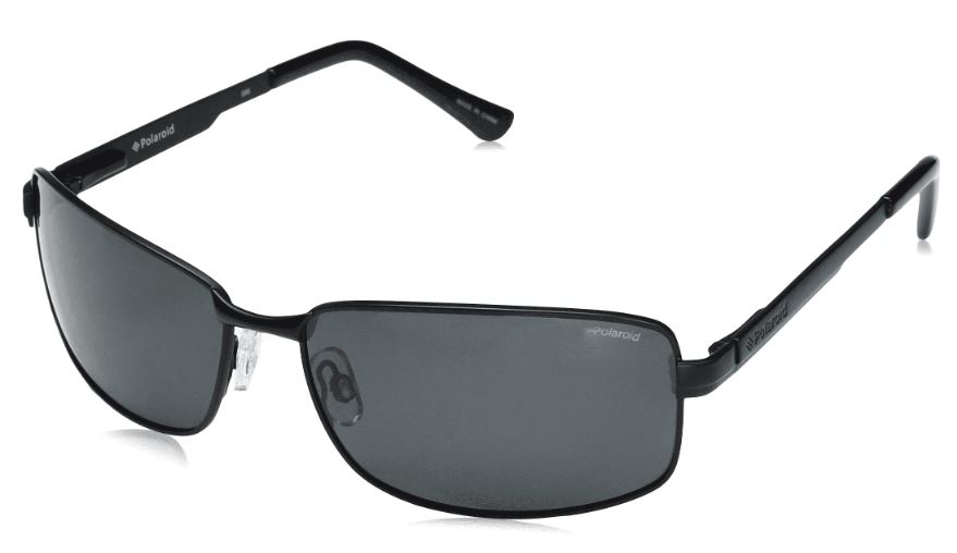 Polaroid Grey Rectangular Men's Sunglasses P4416S0003Y2 762753023445