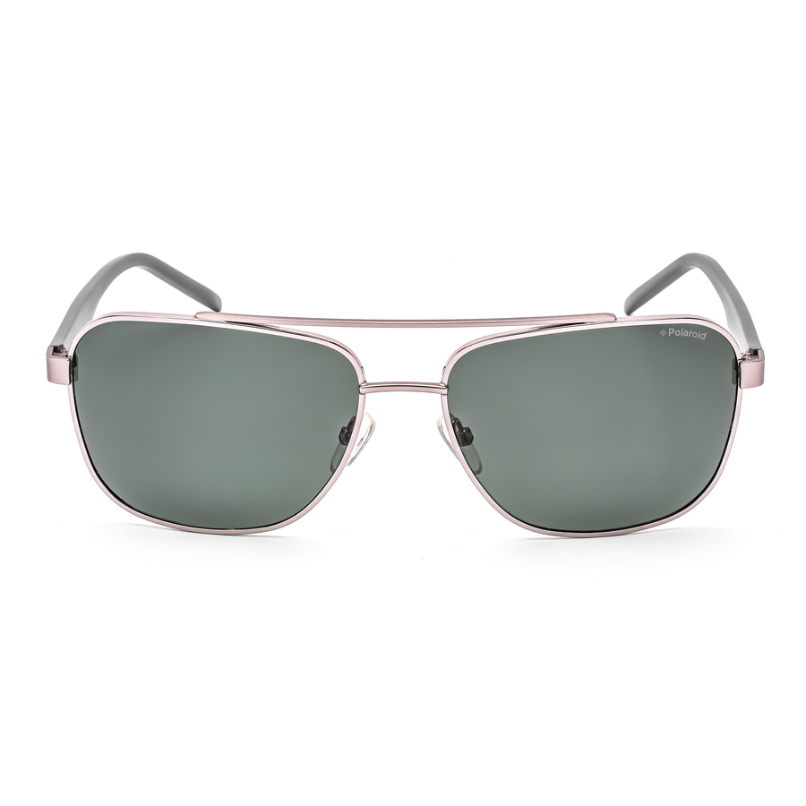 Polaroid Men's Grey Square Sunglasses PLD2044US06LB60 Polaroid