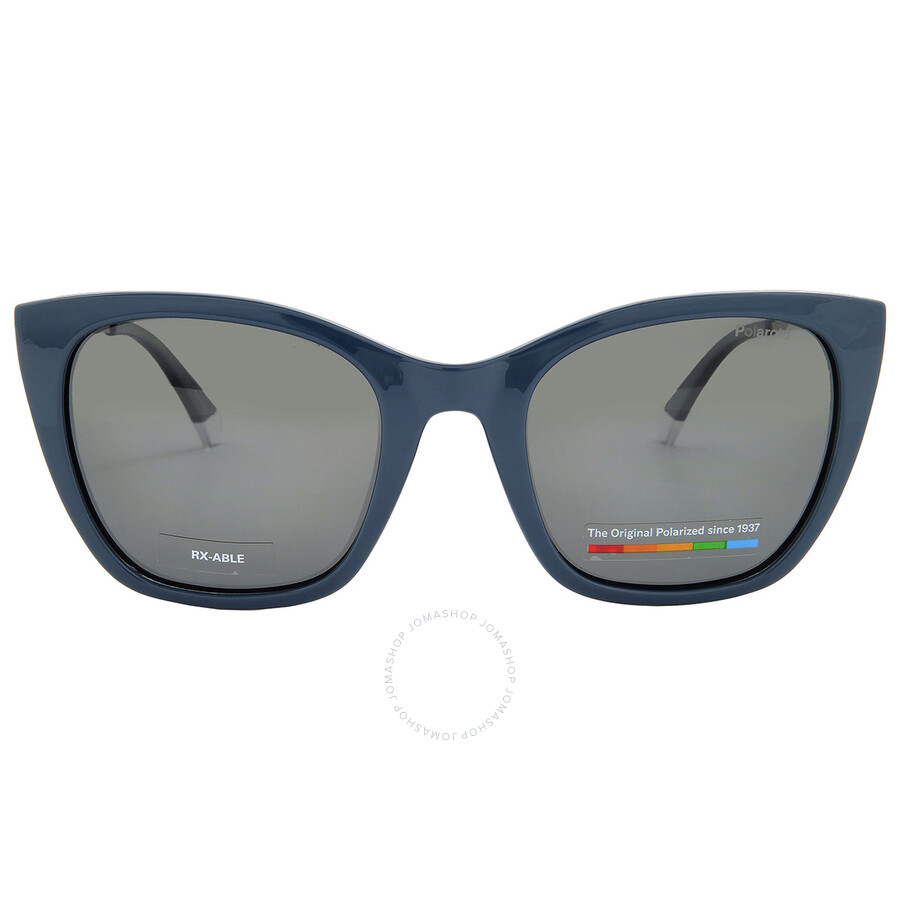 Polaroid Polarized Grey Cat Eye Ladies Sunglasses Pld 4144/s/x 0pjp/m9 52