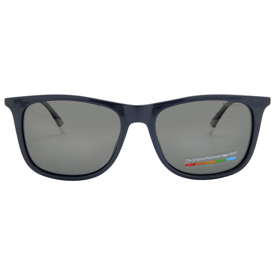 Polaroid Polarized Grey Square Ladies Sunglasses Pld 4145/s/x 0pjp/m9 55