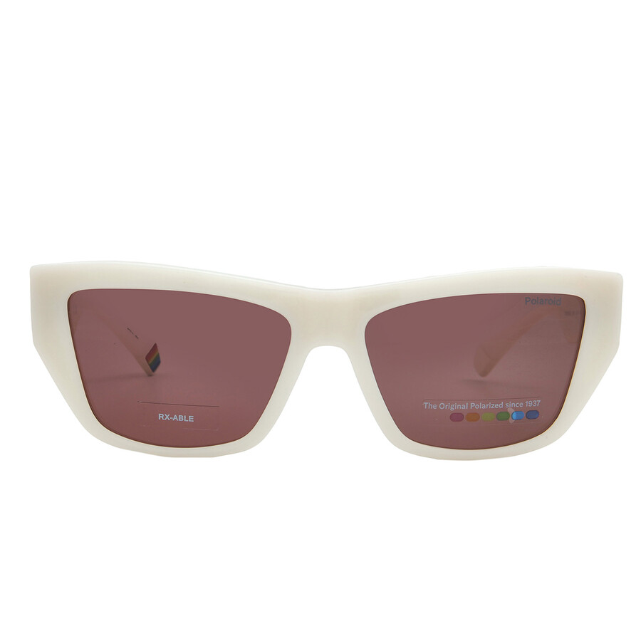 Polaroid Polarized Violet Butterfly Ladies Sunglasses Pld 6210/s/x 0vk6/kl 55