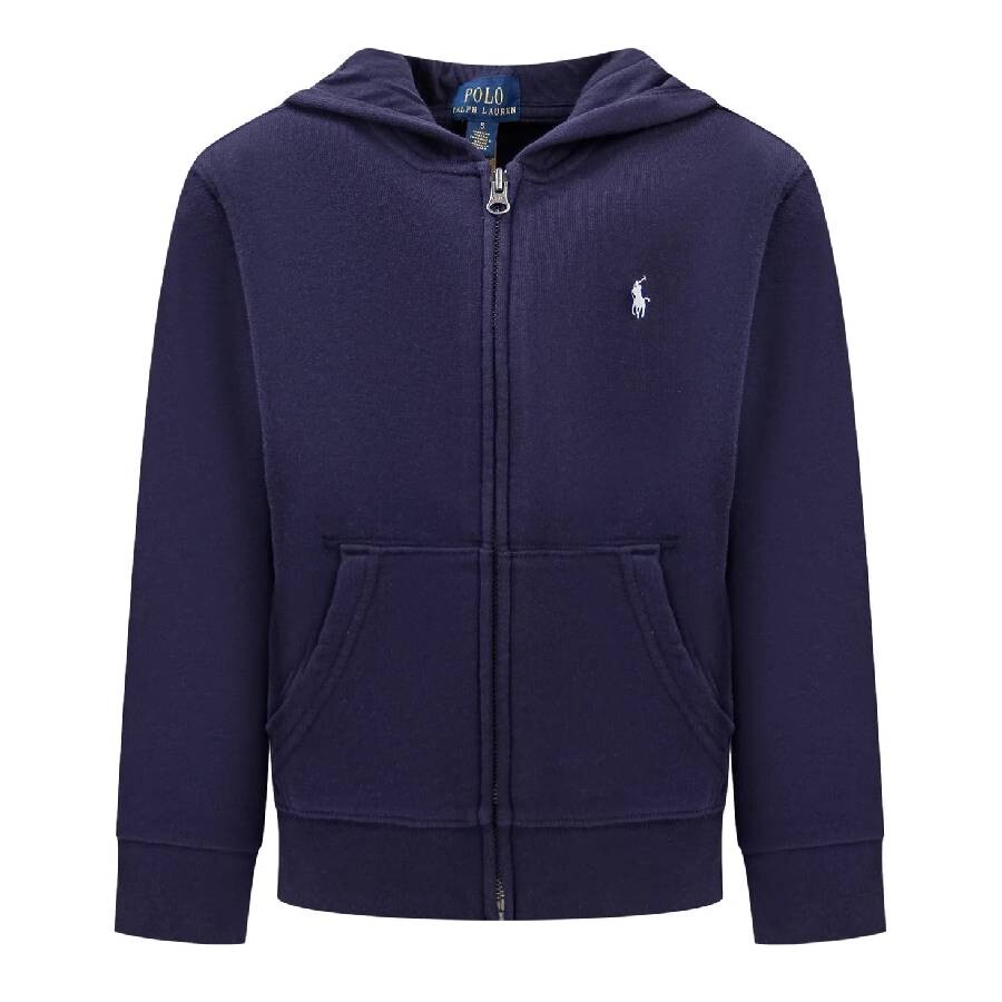 Boys Embroidered Logo Long Sleeve Sweatshirt