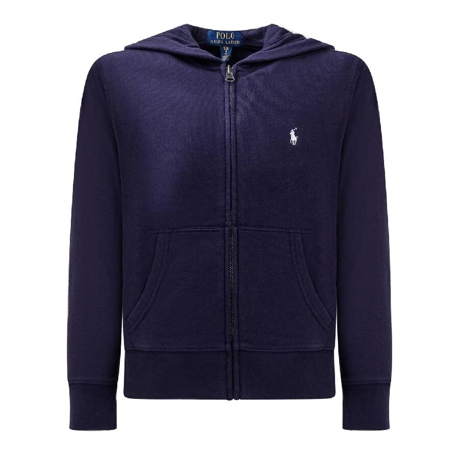 Boys Long Sleeve Logo-Print Hoodie