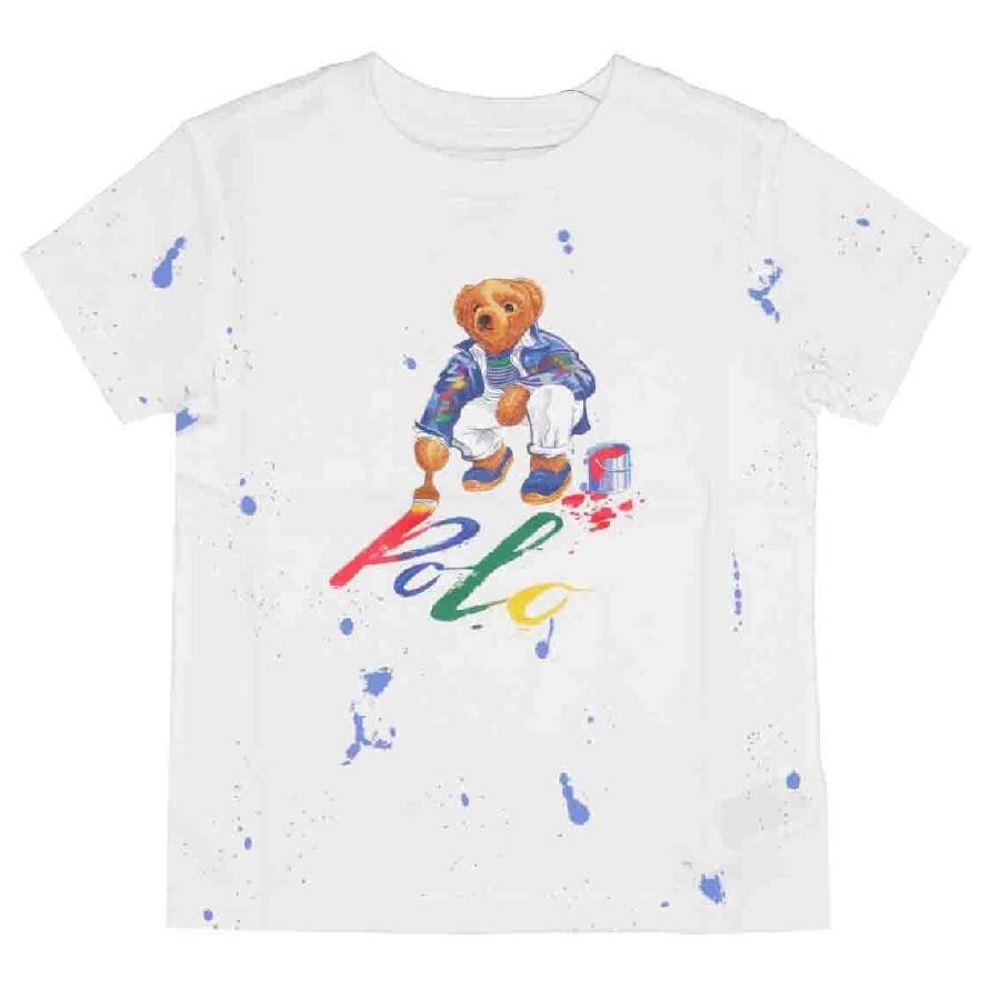 Boys Polo Bear Short Sleeve Cotton T-Shirt
