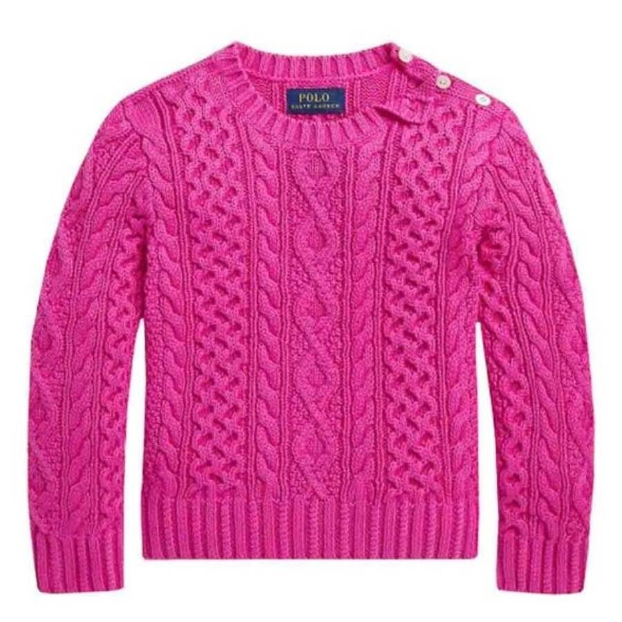 Cable-Knit Cotton Sweater
